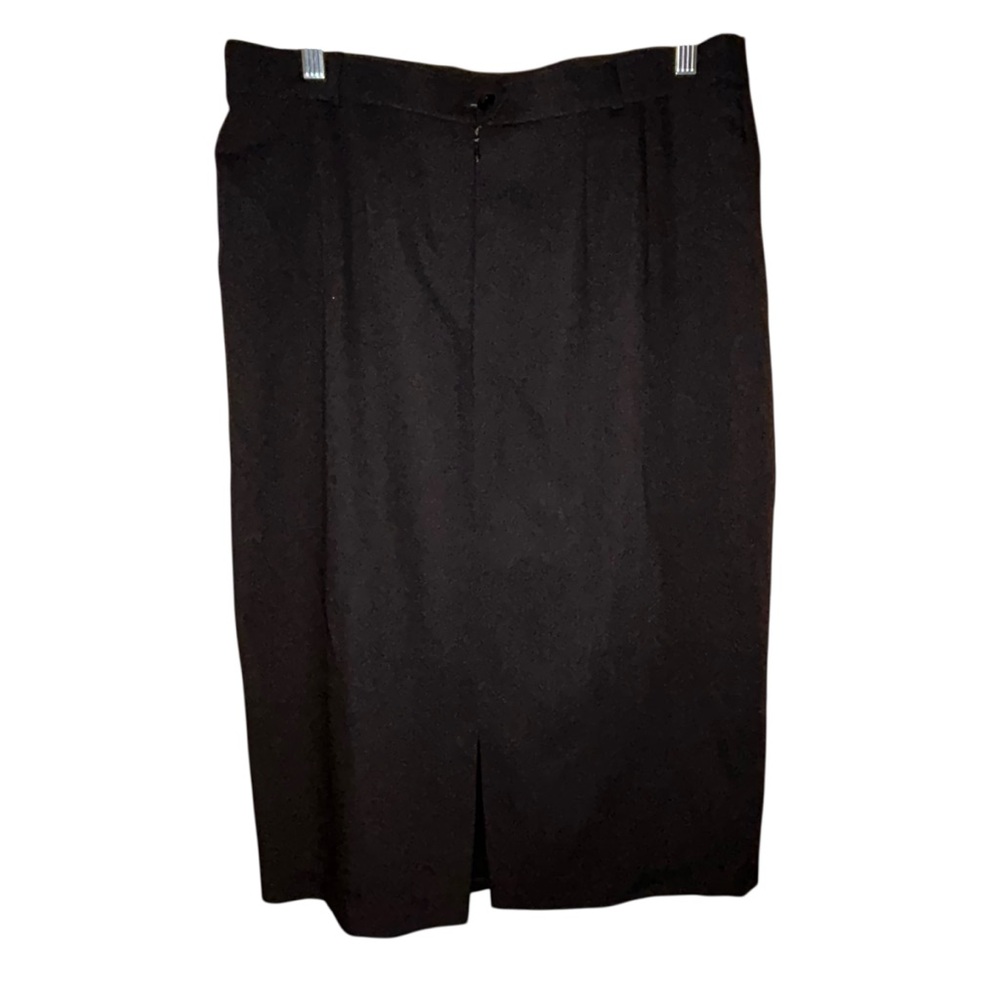 Basler Horst Basler Black Wool Blend Pencil Skirt Womens EU 42 UK 16 Career - Picture 2 of 9